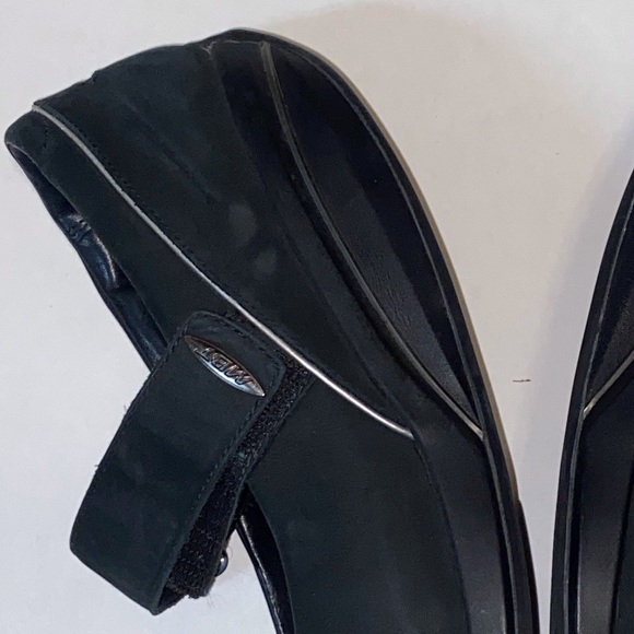 MBT Art Shoe Rocker High Leather Kesho MJ Black Loafers Women’s Size EUR 40 - Picture 12 of 14